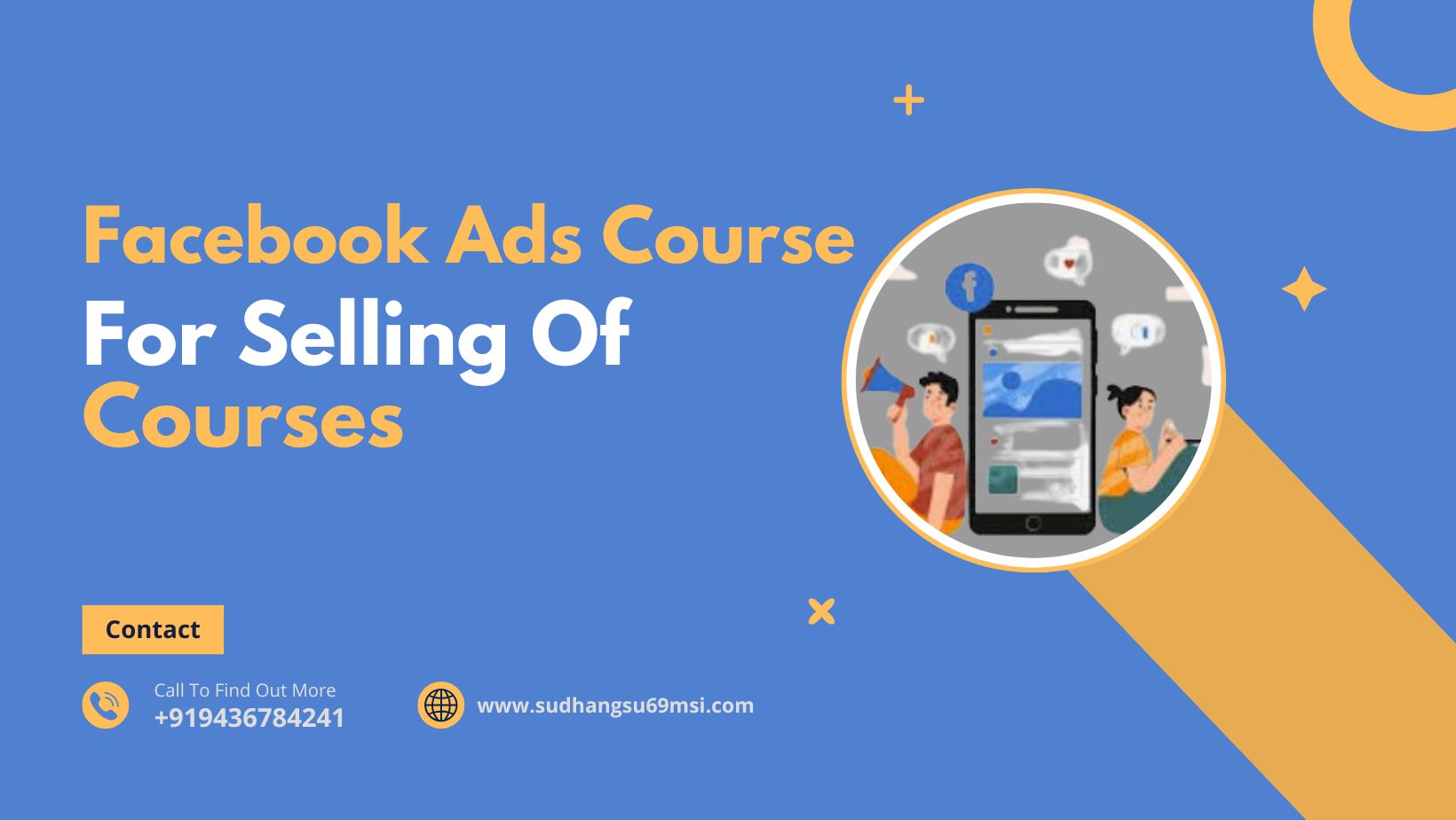 Facebook Ads Course For selling courses