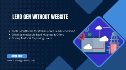 Lead Gen without Website