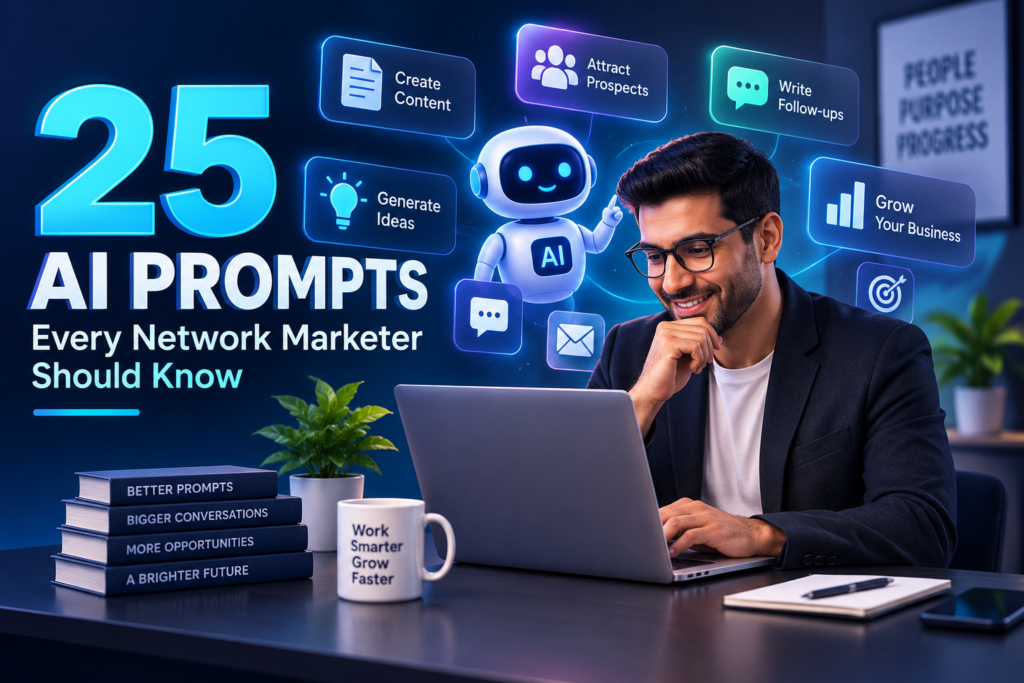 25 AI Prompts for Network Marketers
