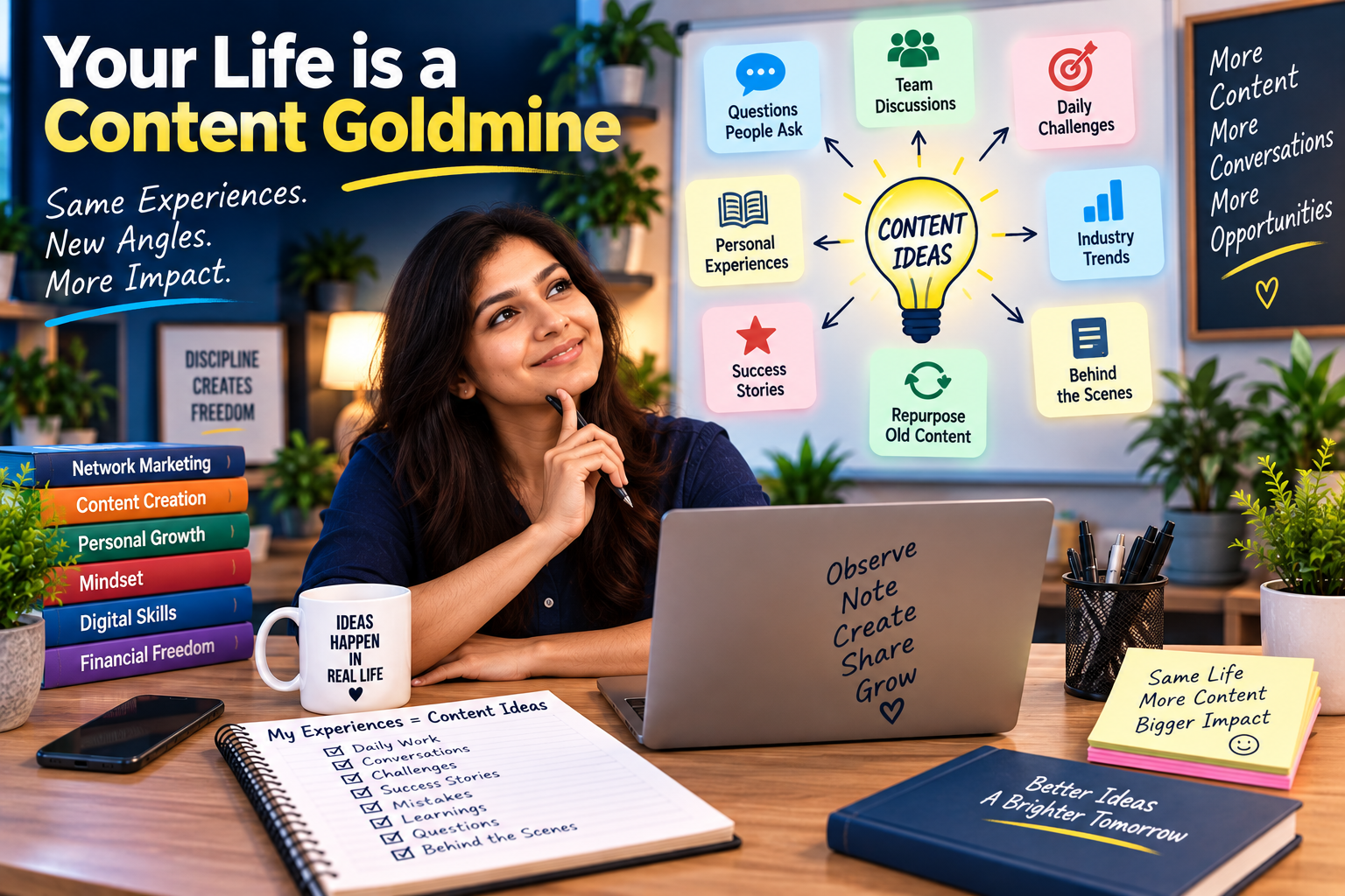 Your life is a content goldmine